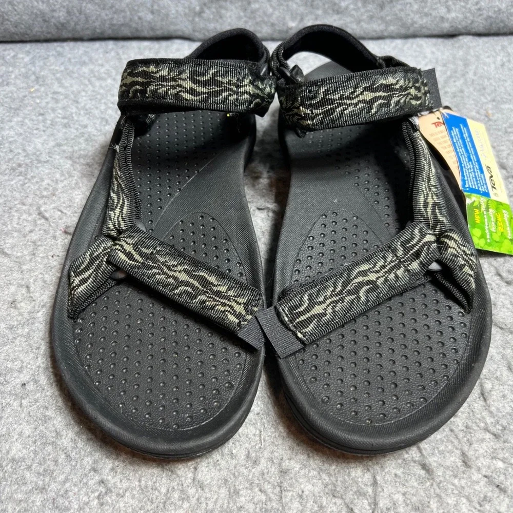 Teva Hurricane 3 Mens Sandals Manzanita Sage Green Black Sport Hiking Size 9
